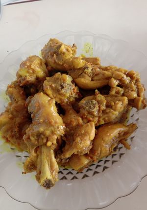 Foto resep Masakan ayam kunyit