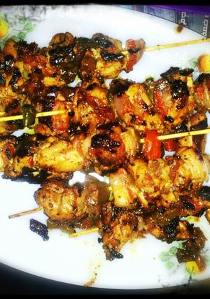 صورة لوصفة شيش طاووق