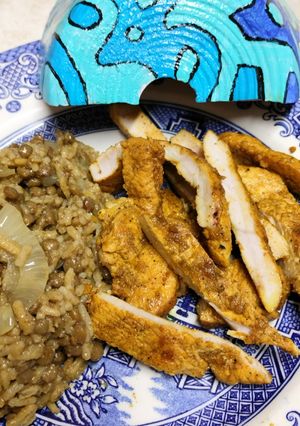 Una foto de Filetes de pavo en adobo de miel y jengibre