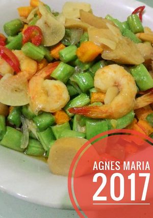 Foto resep Tumis udang buncis