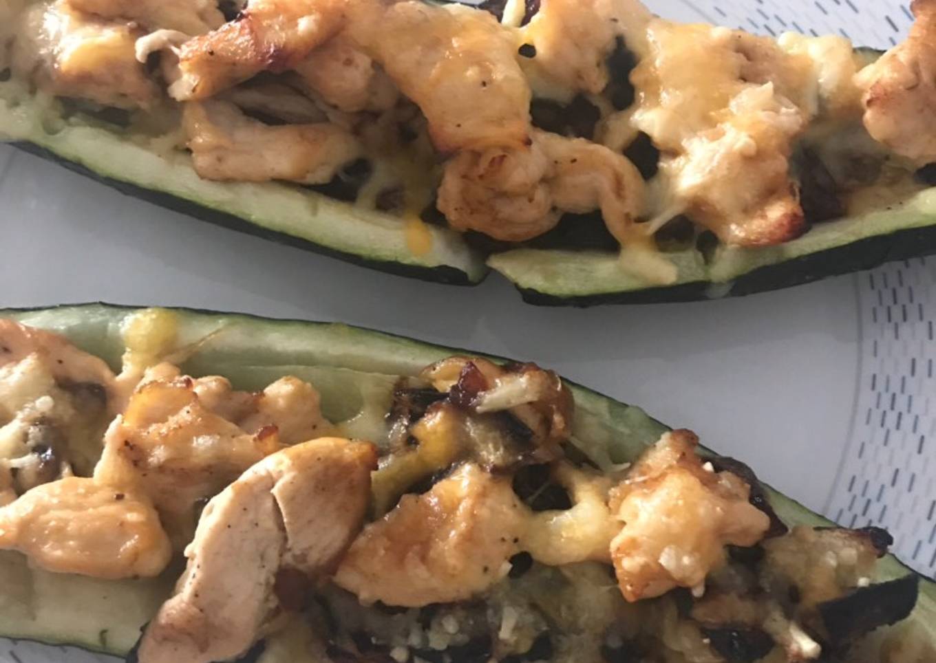 Calabacines rellenos