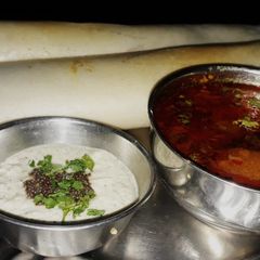 A picture of Masala dosa😋.