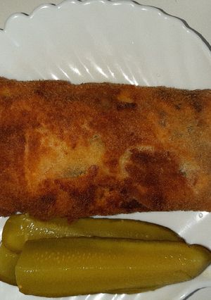 A picture of The fried pancake of your dreams.