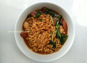 Foto resep Mie Kuah Pedas 🔥
