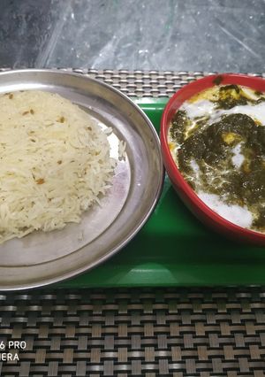 Delicious Palak paneer with Jeera Rice रेसिपी मुख्य फोटो