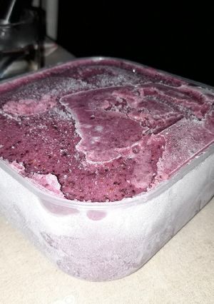 Une photo de Glace au yaourts