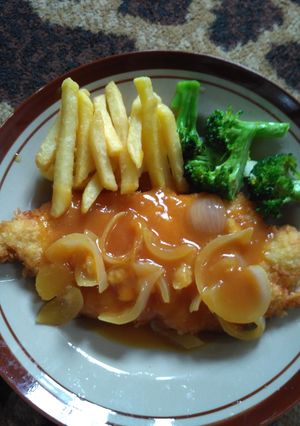 Foto resep chicken steak