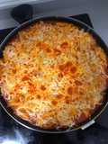Macarrones con mozzarella
