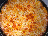 Macarrones con mozzarella