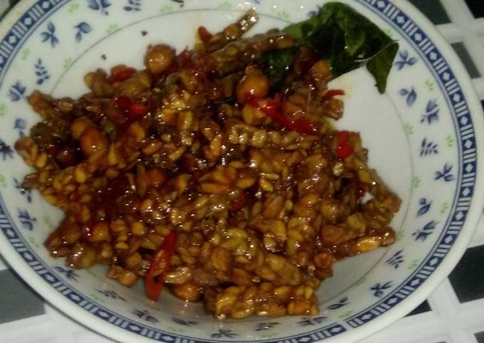 Resep buat Kering tempe kacang tanah dijamin enak