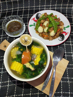 Foto resep Sayur Bening Bayam Jagung