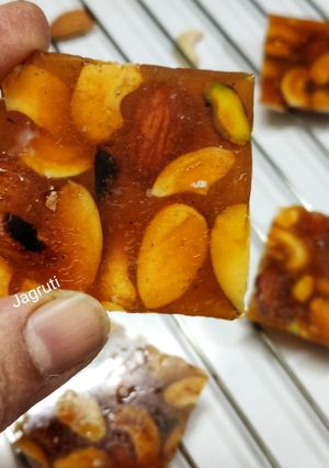 A picture of Dry Fruits Chikki.