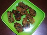 Spinach fritter