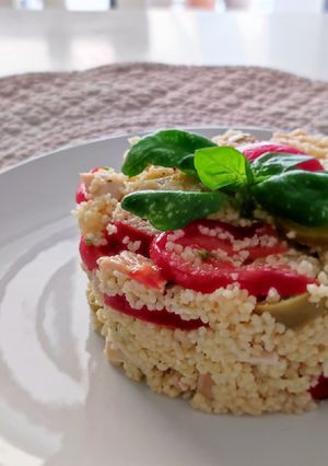 Foto di Cous cous estivo di pollo e acciughe (e molto altro!)