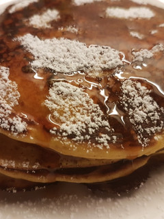 Una foto de Pancakes de Calabaza Express
