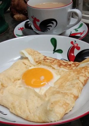 Foto resep Oeuf Galette [Keto Friendly]