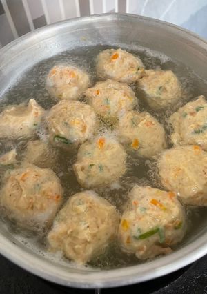 Foto resep Bakso Udang Sayur MPASI