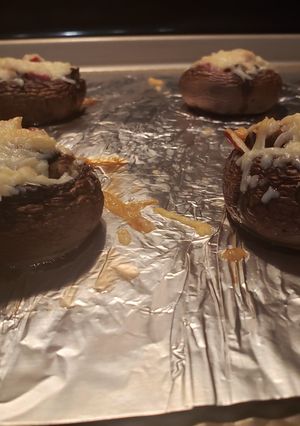 A picture of Stuffed Mushrooms.