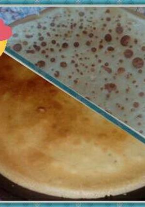 صورة لوصفة عجينة الكريب crêpe :)