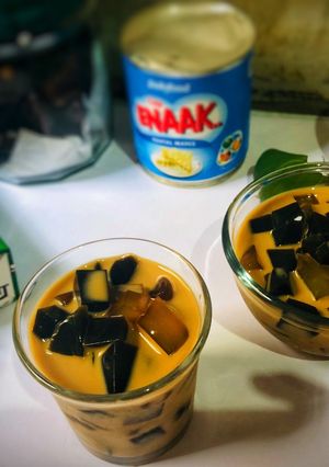 Foto resep 18. Es cincau gula merah
