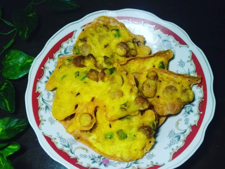 Resep Rempeyek sosis Anti Gagal