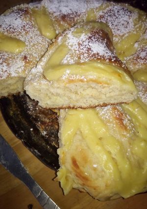 Una foto de Rosca rellena de Reyes
