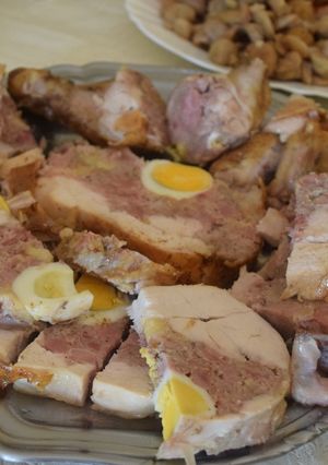 Una foto de Pollo Relleno al Horno
