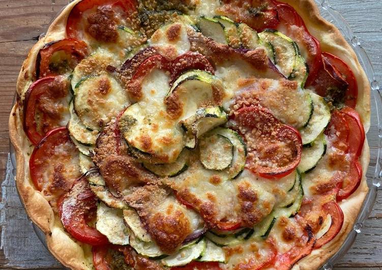 La Meilleur Recette De Tarte tian de légumes