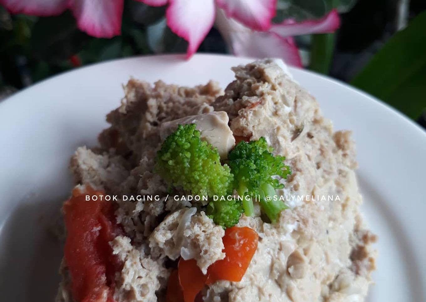 Botok Daging / Gadon Daging / Pepes Daging