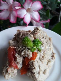 Foto resep Botok Daging / Gadon Daging / Pepes Daging