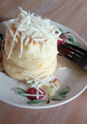 Foto resep Fluffy pancake tanpa perasaan lemon