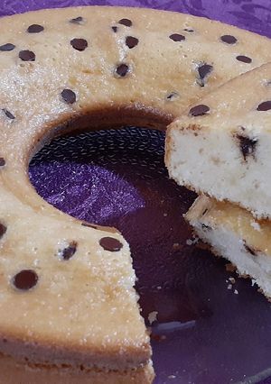 Una foto de Torta con chips de choco