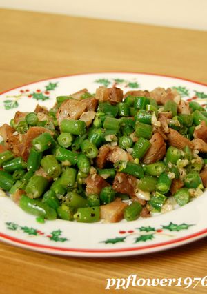 叉燒四季豆 的食譜成品照片