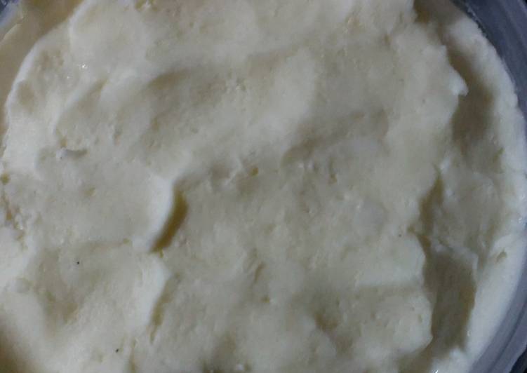 Homemade butter
