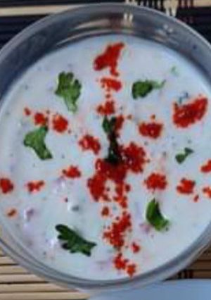 A picture of Carrot and cucumber dip.