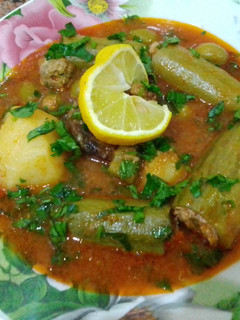 صورة لوصفة دولمة كوسة وبطاطا