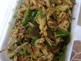 Cue tongkol tumis cabe ijo