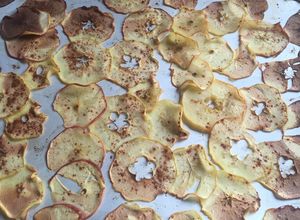 Una foto de Estos chips de manzana 😍✨