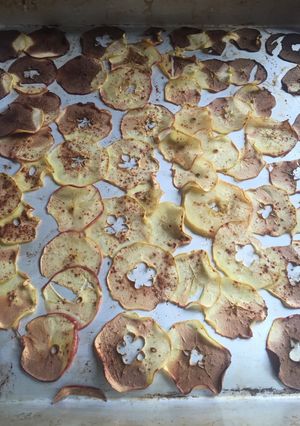 Una foto de Estos chips de manzana 😍✨