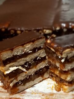 Zserbó sütés nélkül recept fotója