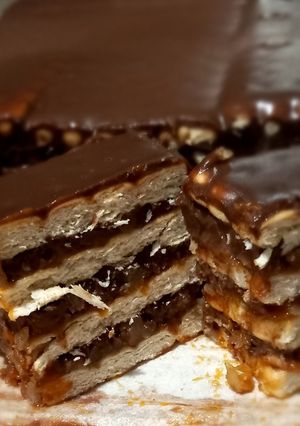 Zserbó sütés nélkül recept fotója