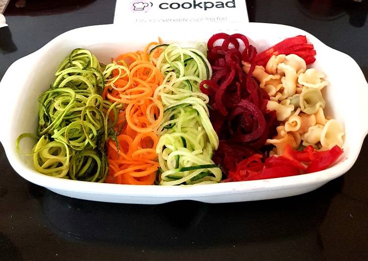 My Spiral veg & Pasta Salad. π