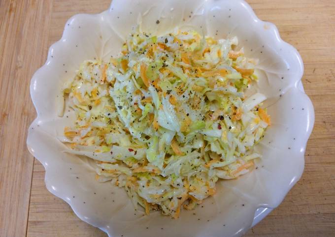 Lee's Creamy Homestyle Coleslaw Recipe by Lee's - Cookpad