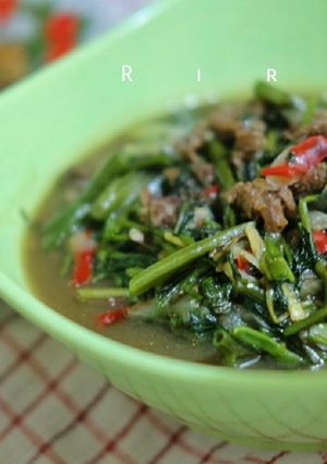 Foto resep Ca kangkung beef
