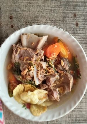 Foto resep Sup tulang iga sapi