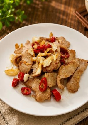椒鹽松板豬(簡單料理) 的食譜成品照片