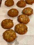 Cheez It Crab & Fish Cakes