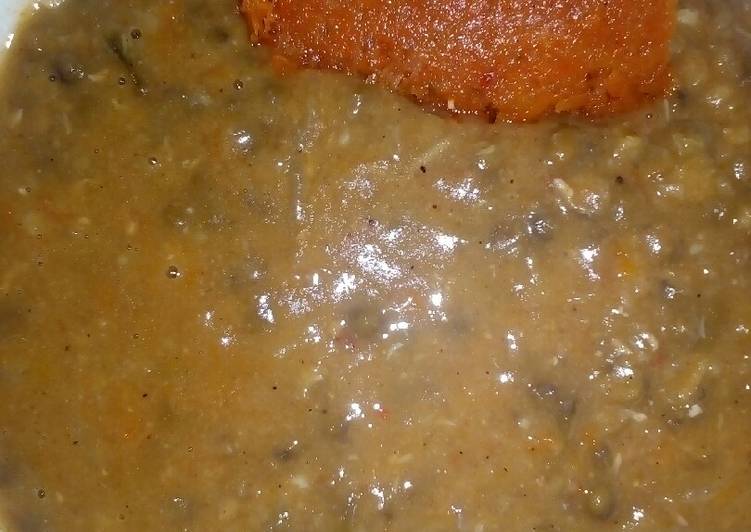 Coconut Ndegu soup