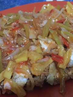 Foto resep Ayam asem manis