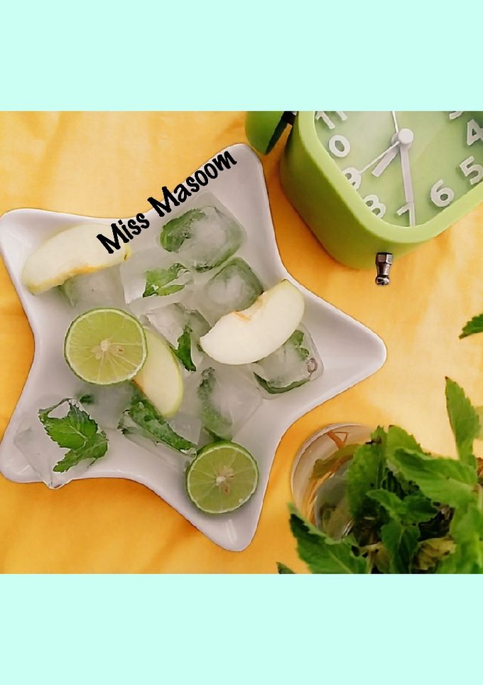 عکسی از دستور یخ نعناع